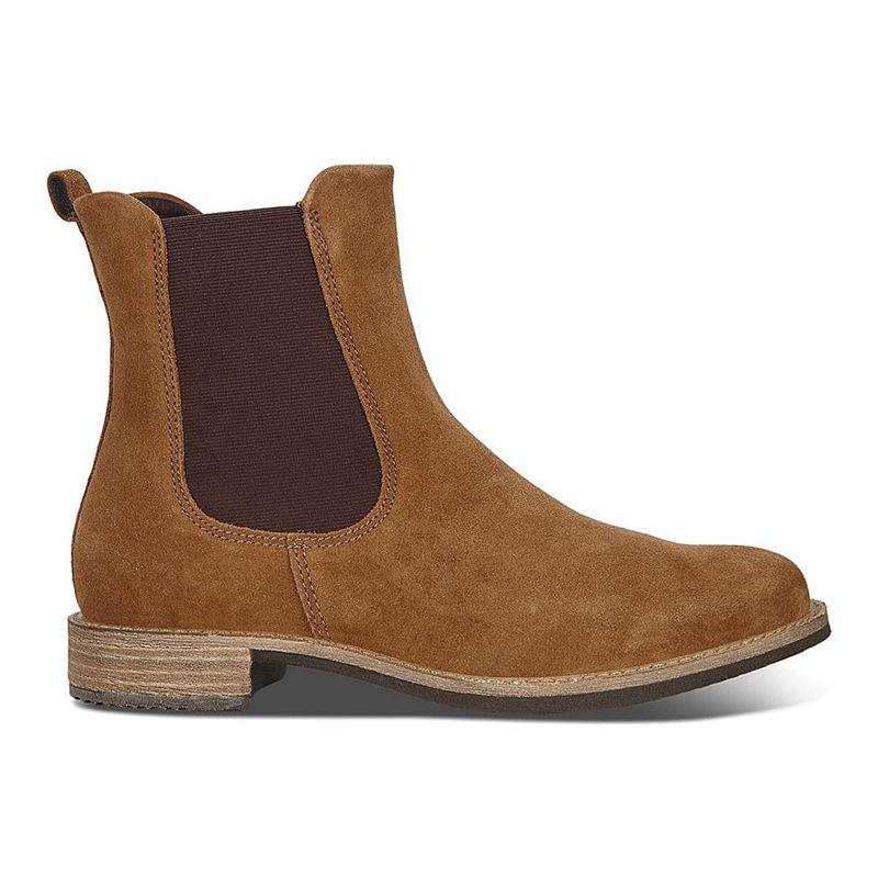Ecco Boots Outlet - Womens Ecco Sartorelle 25 Chelsea Boots Brown